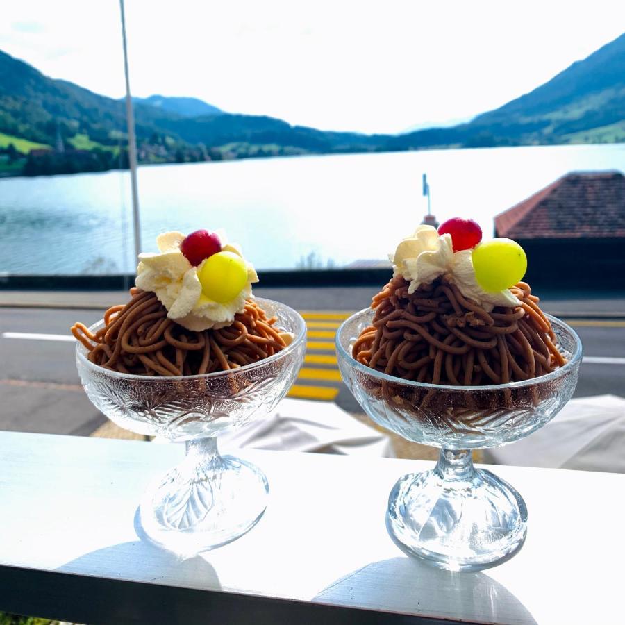 Hotel - Restaurant Eierhals Am Aegerisee Oberägeri Exterior foto